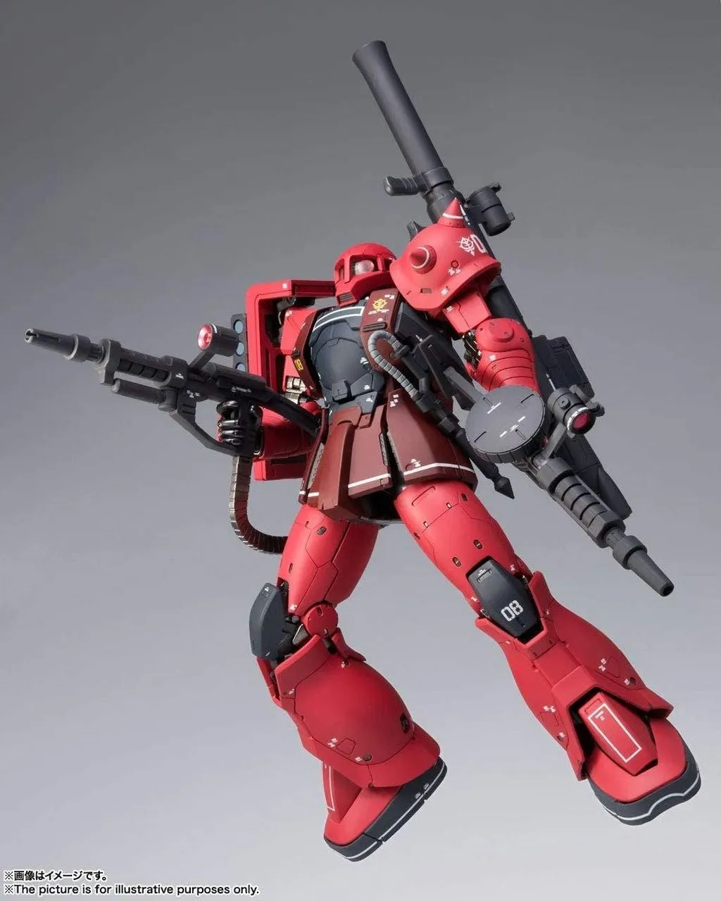 Gundam Fix Figuration Metal Composite Kidou Senshi Gundam: The Origin GFFMC MS-05S Zaku I Char Custom