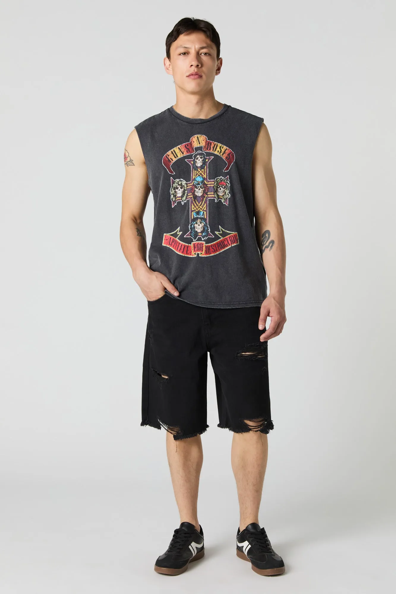Guns N' Roses Graphic Washed Tank