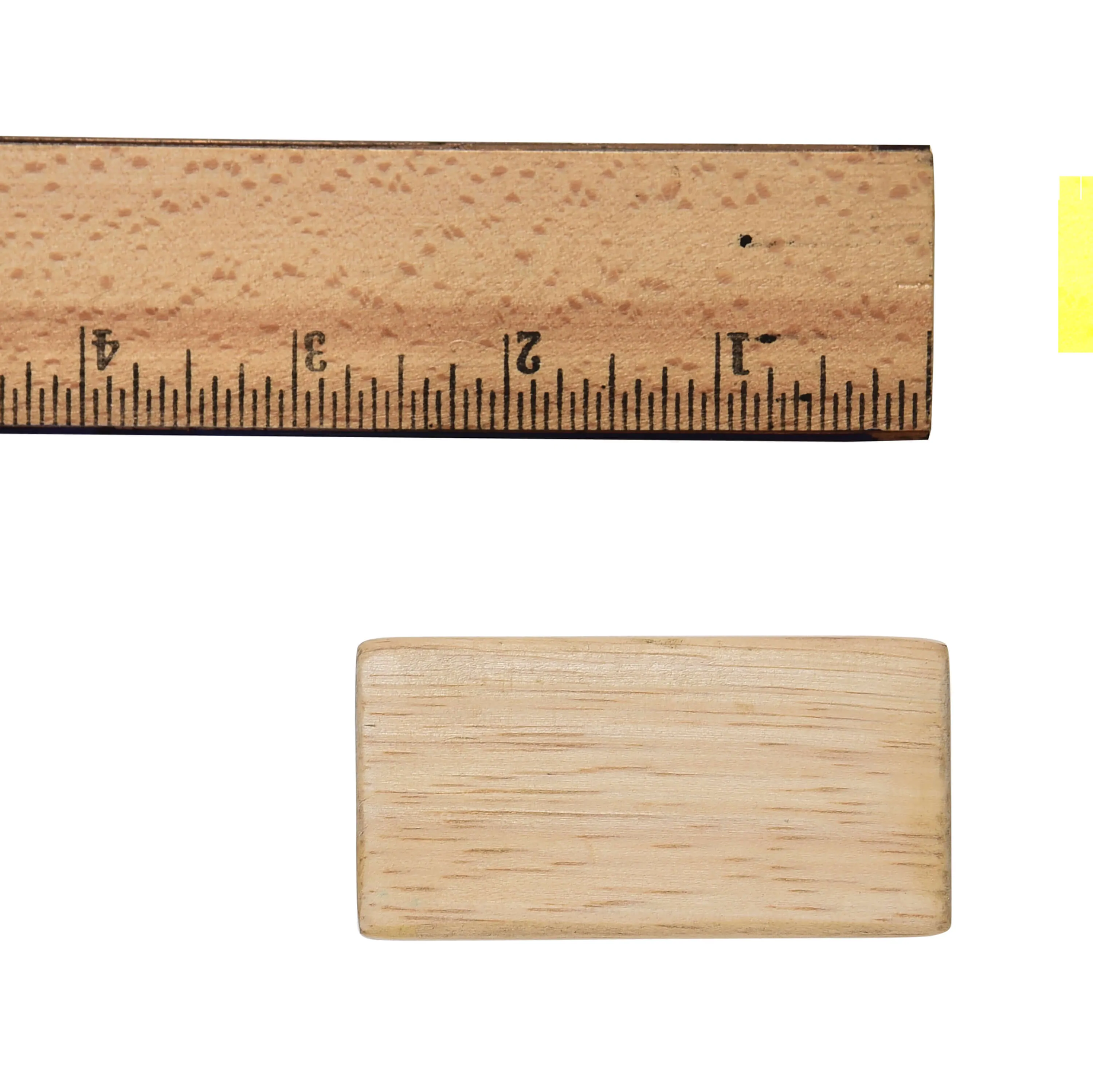 Half Pillar Block  | Individual Wood Unit Blocks