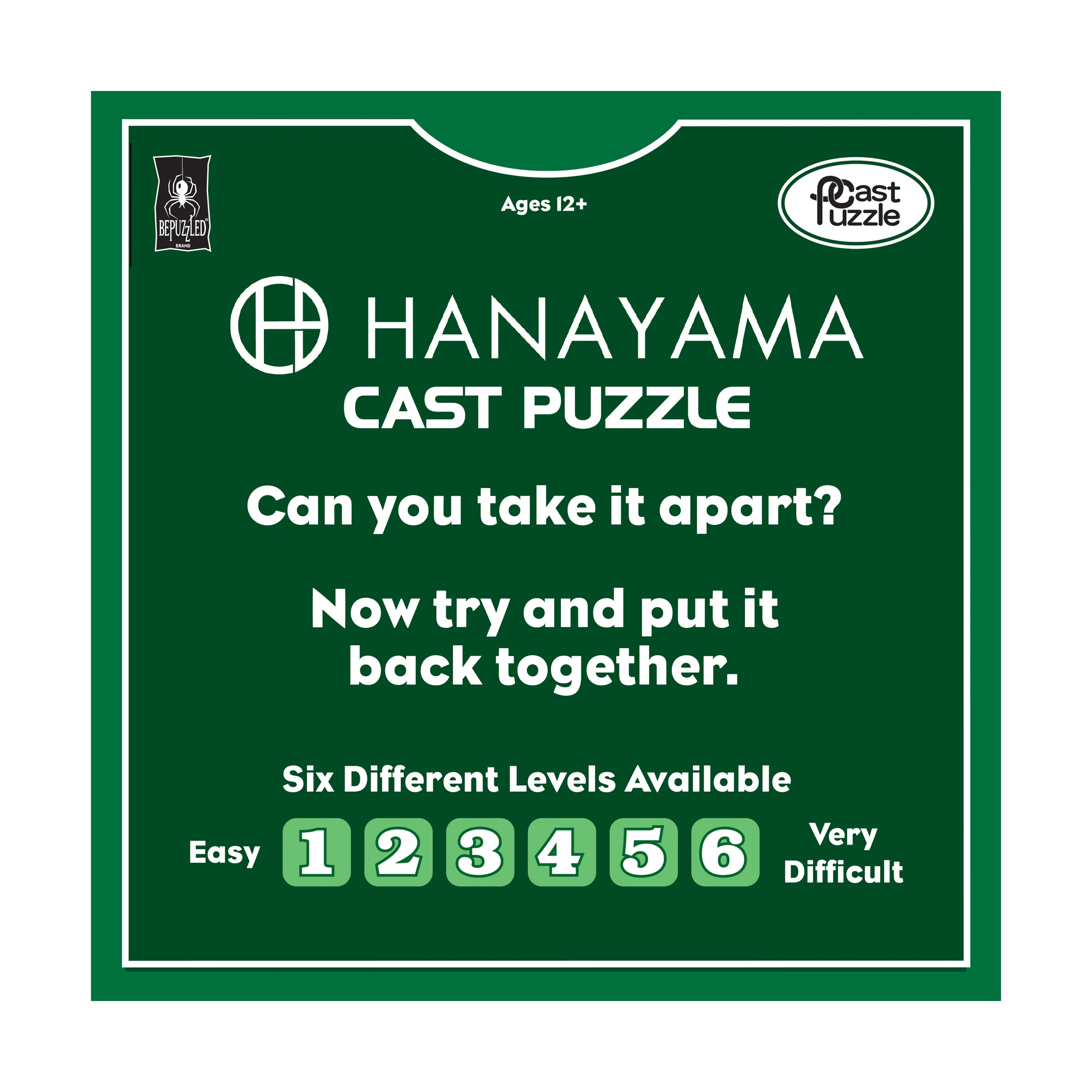 Hanayama Level 4 Cast Puzzle - Planet: Stellar Brain Teaser