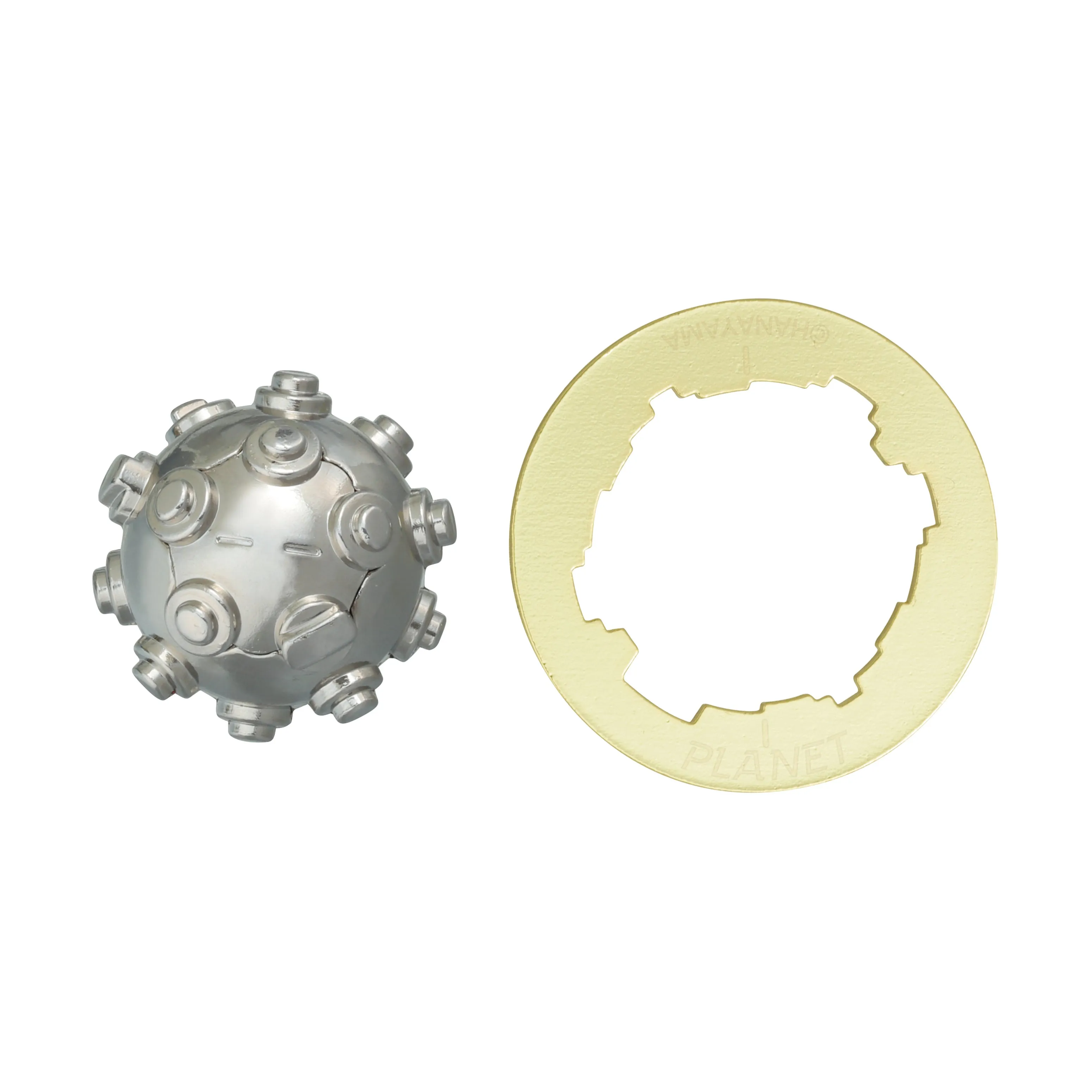 Hanayama Level 4 Cast Puzzle - Planet: Stellar Brain Teaser