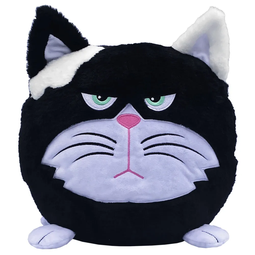 Hangry Petz Bella Black Cat 12 Inch Talking Plush