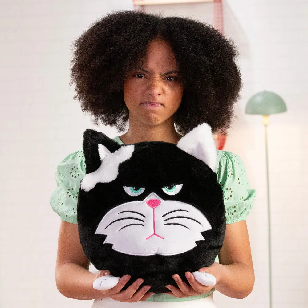 Hangry Petz Bella Black Cat 12 Inch Talking Plush