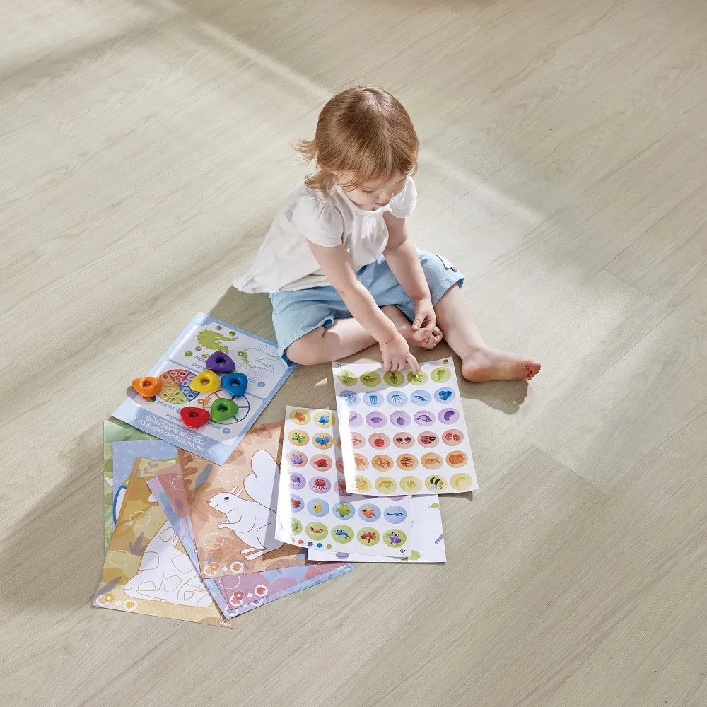 Hape Animal & Nature 18pc Crayon Coloring Art Set