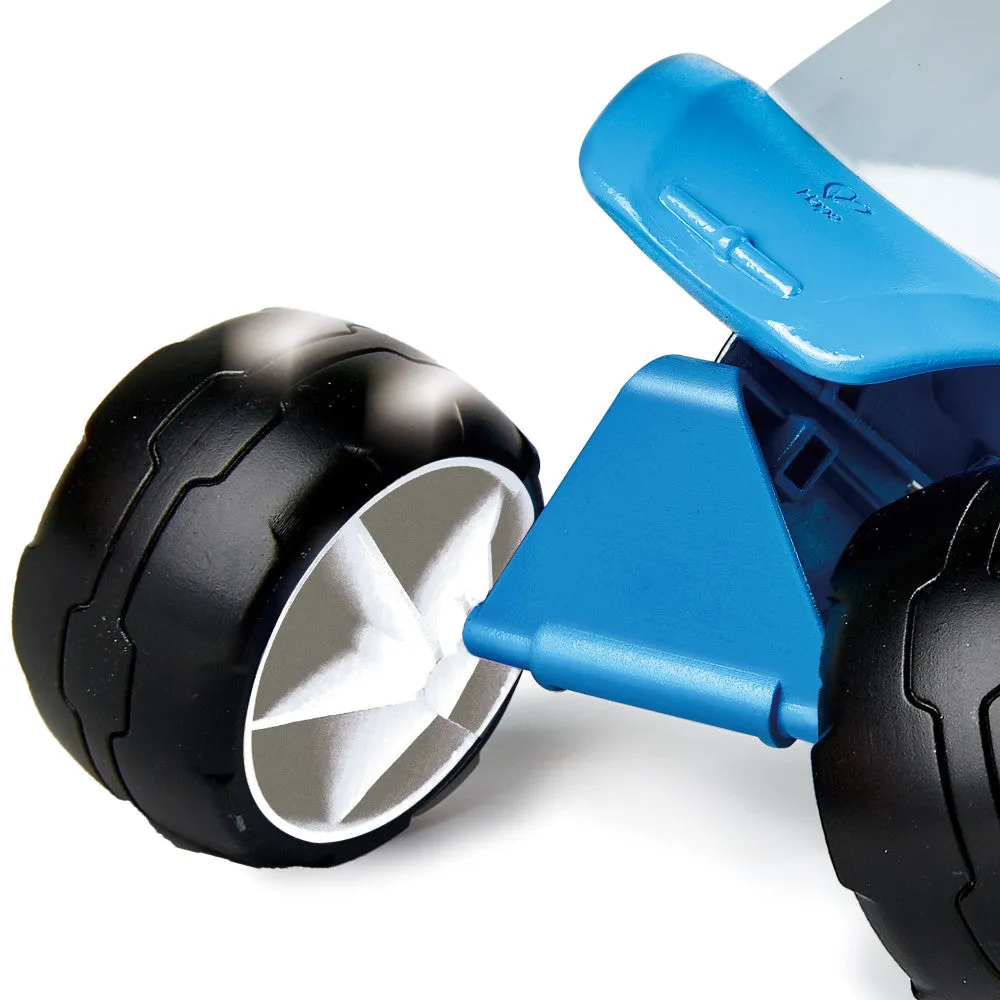 Hape Beach Fun Blue Dune Buggy - 4 Wheeled Toy Vehicle