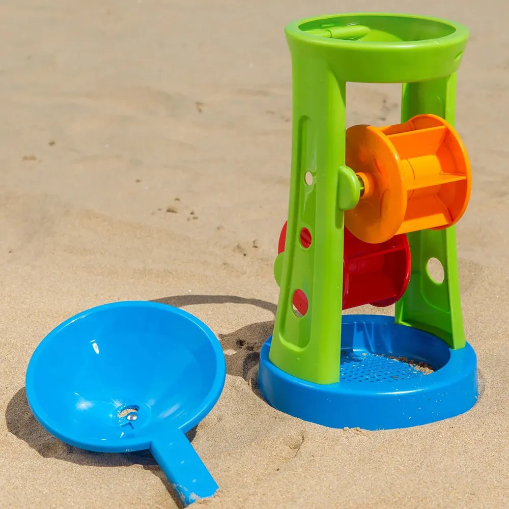 Hape Double Sand & Water Wheel Play Set - Beach Toy