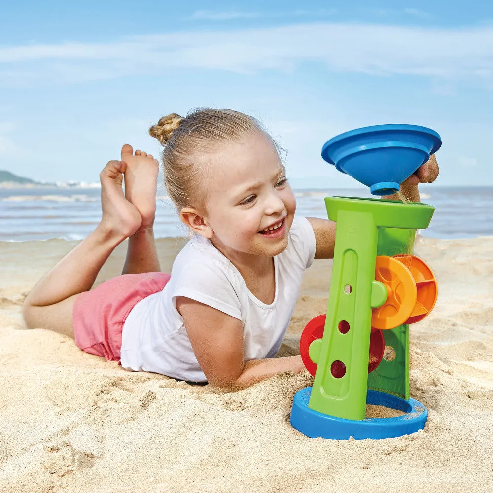 Hape Double Sand & Water Wheel Play Set - Beach Toy