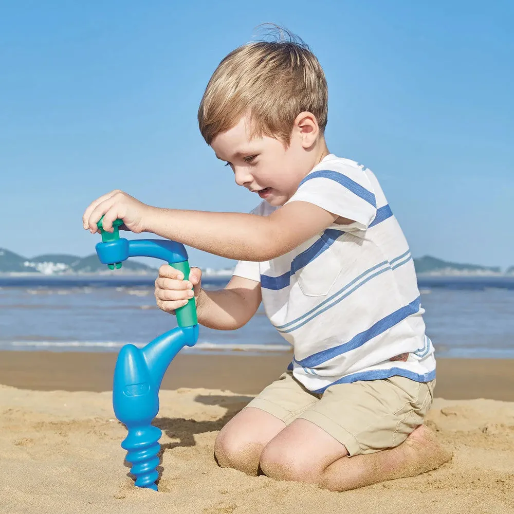 Hape - Driller Sand and Beach Toy - Blue Series