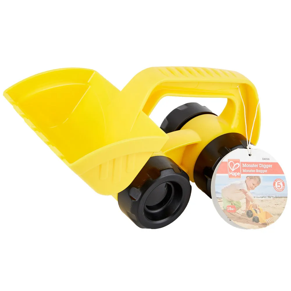 Hape - Monster Digger - Beach Construction & Play Vehicle