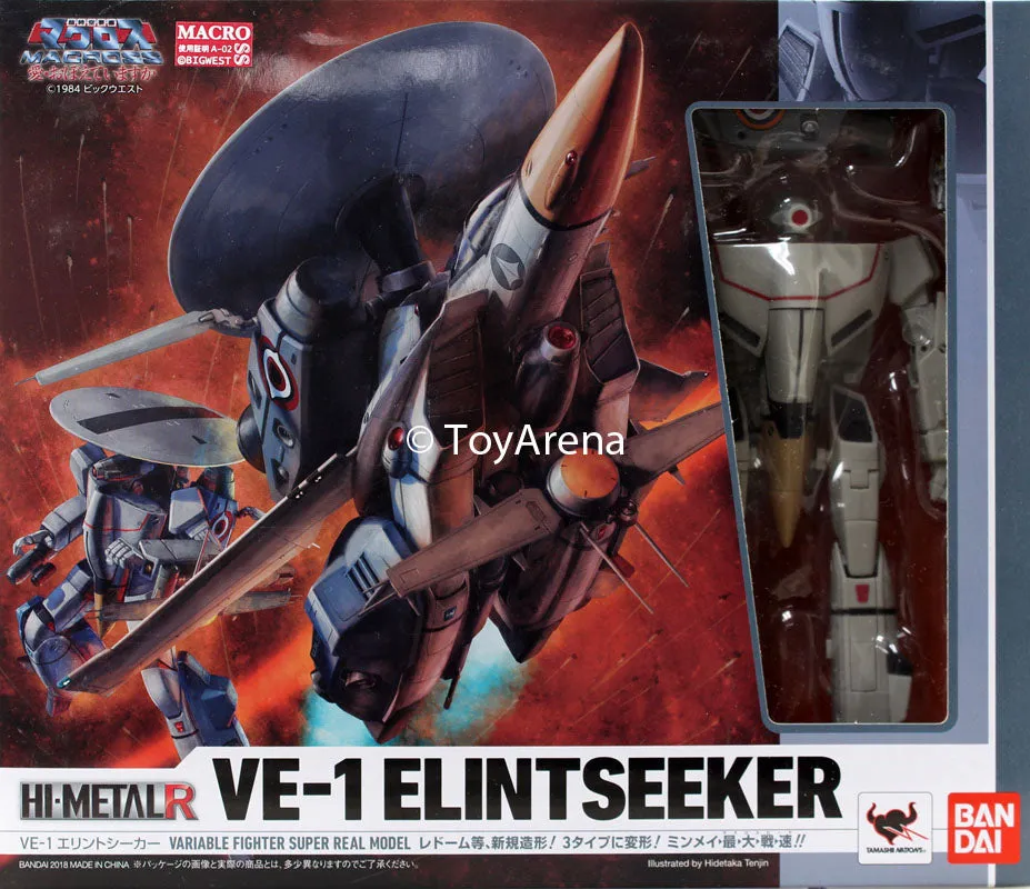 Hi-Metal R VE-1 Elintseeker Valkyrie Macross Die Cast Action Figure