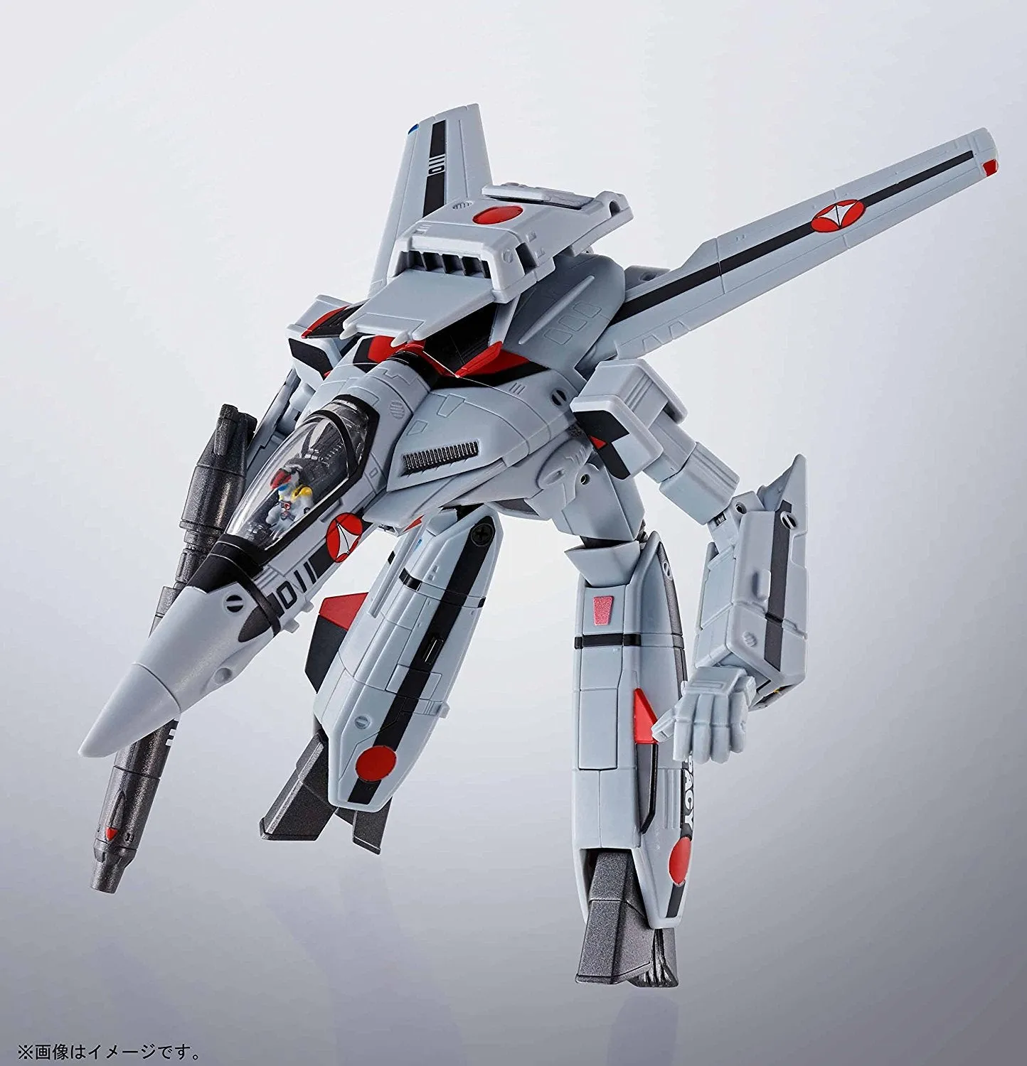Hi-Metal R VF-1A Super Valkyrie (Hikaru Ichijo Custom) Super Dimension Fortress Macross Die Cast Action Figure