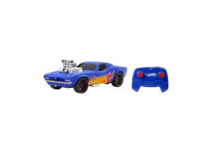 Hot Wheels RC 1:16 Scale Rodger Dodger - USB-Rechargeable Toy Car - Blue