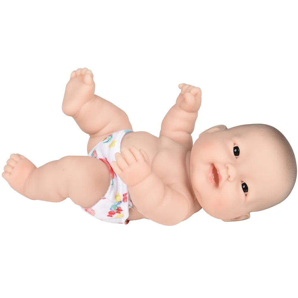 Huggable 10" Asian Baby Doll | Soft Vinyl with Detailed Features