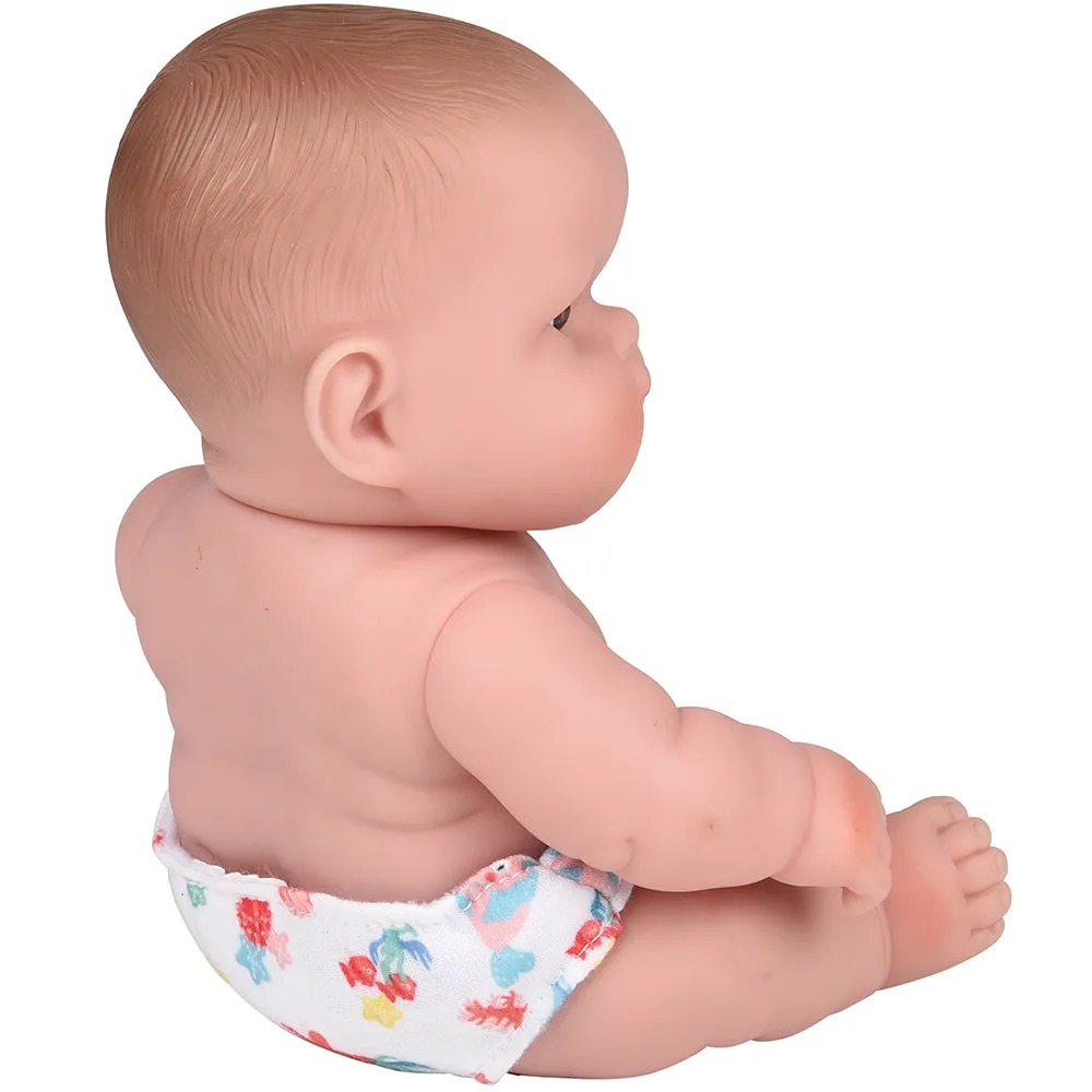 Huggable 10" Caucasian Baby Doll | Soft Vinyl with Detailed Features