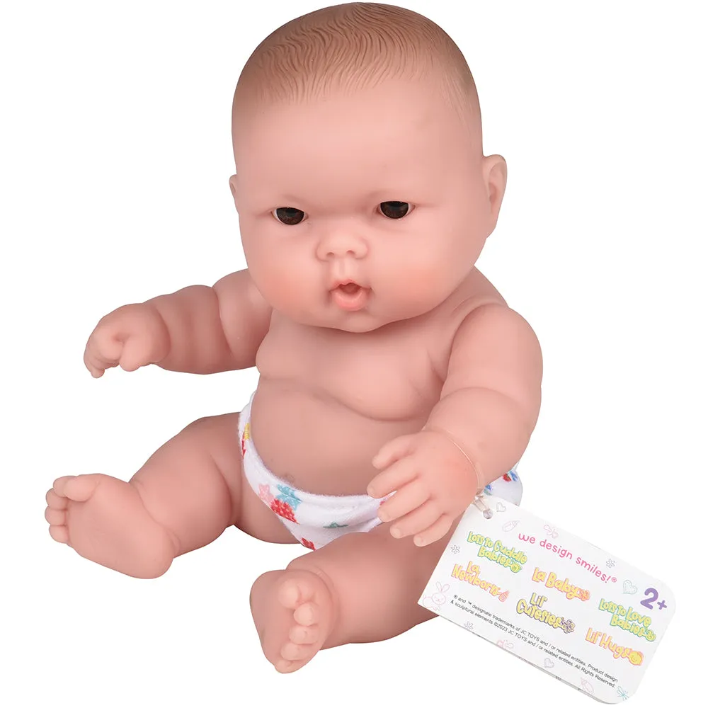 Huggable 10" Caucasian Baby Doll | Soft Vinyl with Detailed Features