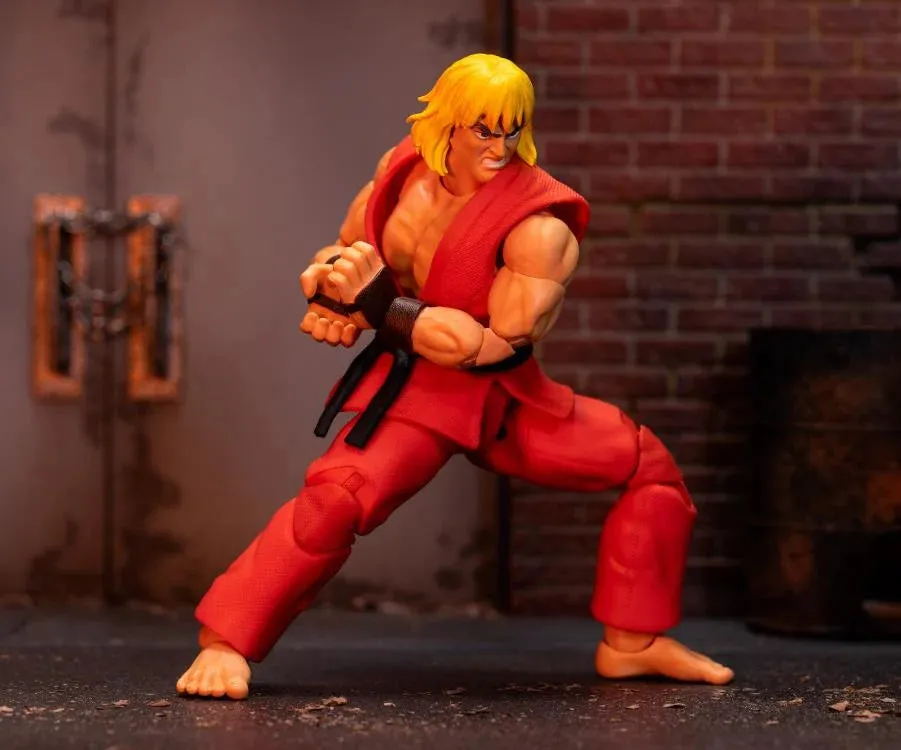 Jada Toys 1/12 Ultra Street Fighter II: The Final Challengers Ken Action Figure