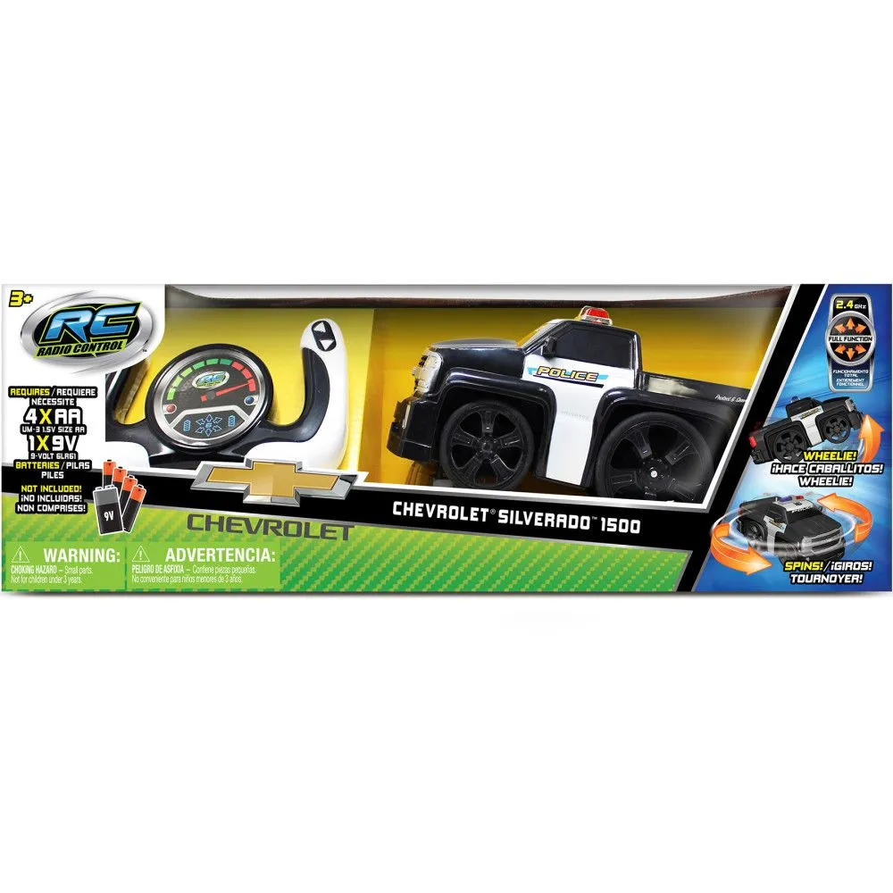 Jam'n Products Chevrolet Preschool R/C Police Silverado