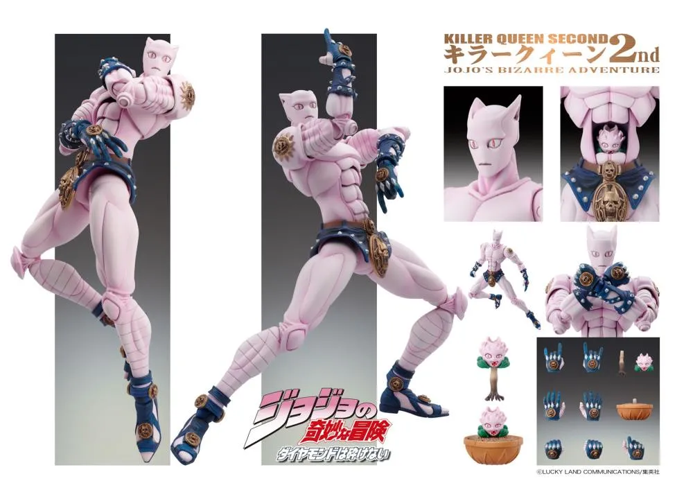 JoJo's Bizarre Adventure Super Action Statue - Killer Queen Second