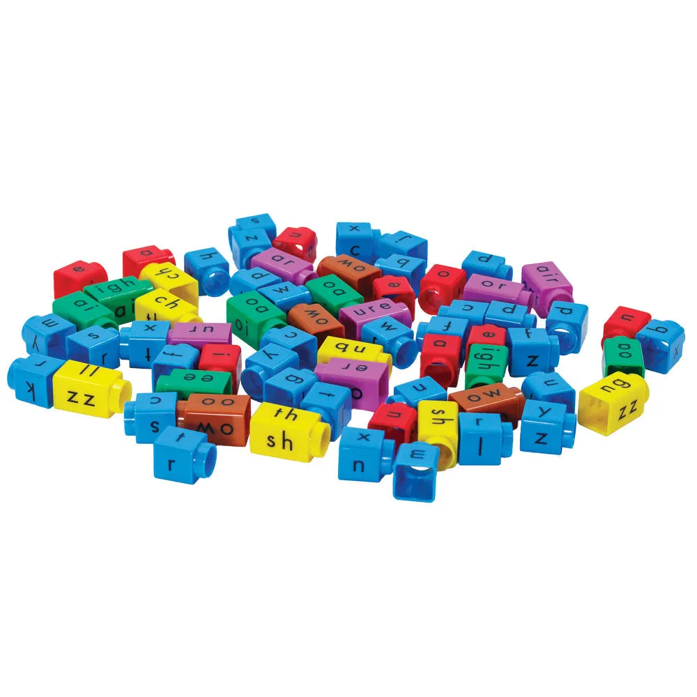 Junior Learning Rainbow Phonics Blox - Decoding Phase 3 - Educational Toy for Ages 5 