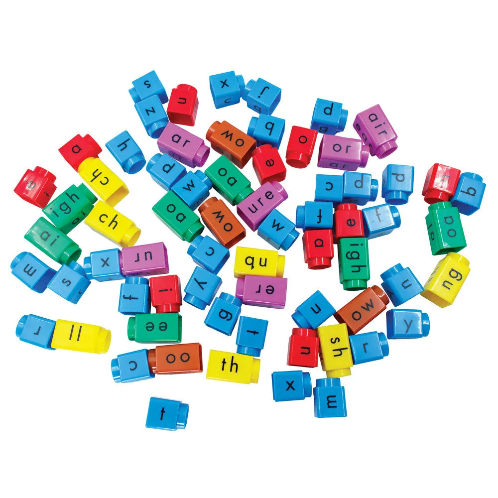 Junior Learning Rainbow Phonics Blox - Decoding Phase 3 - Educational Toy for Ages 5 