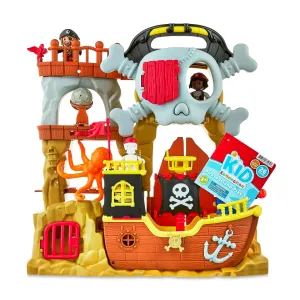Kid Connection 533564 Pirate Island Playset, 26 Pieces, Toddler Toys