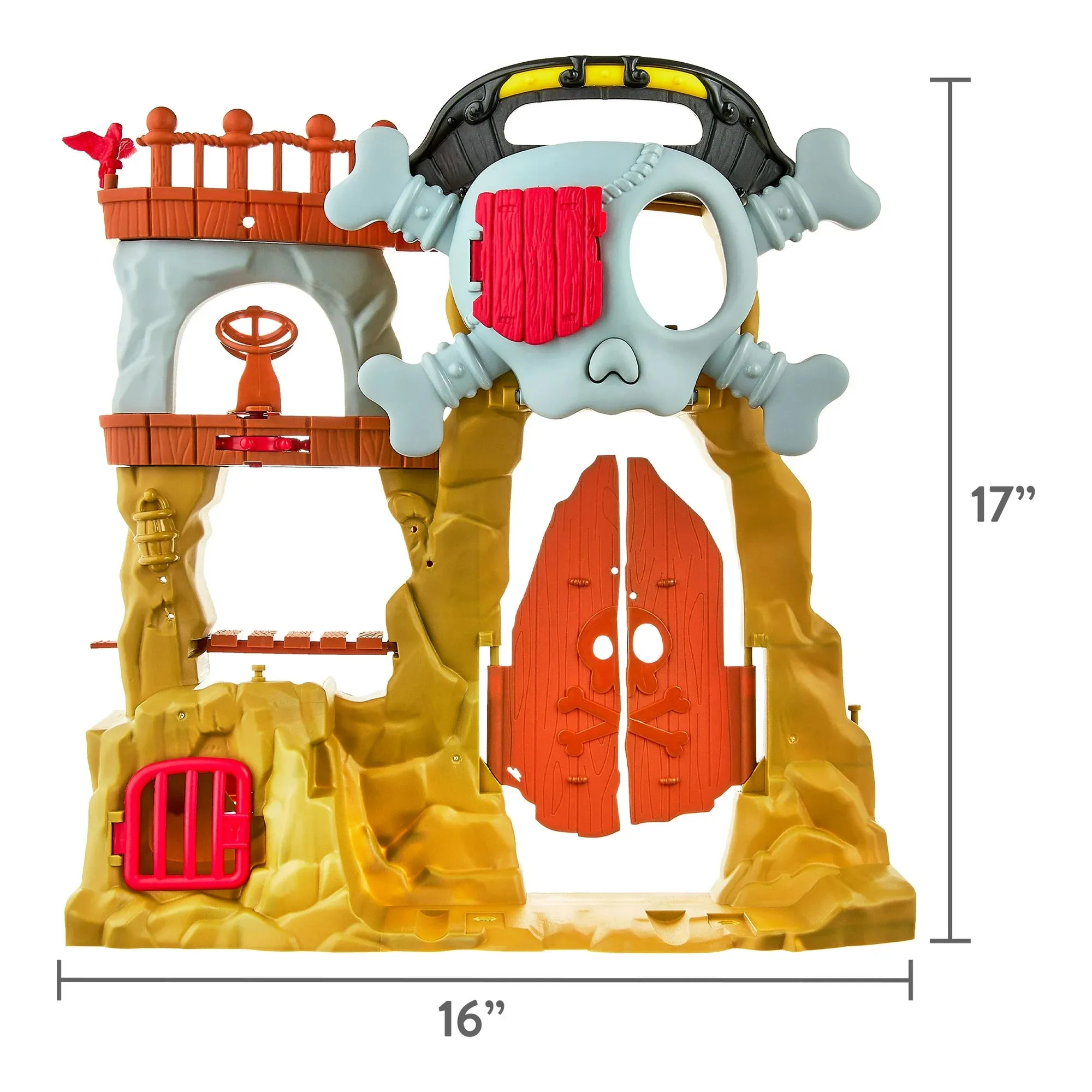 Kid Connection 533564 Pirate Island Playset, 26 Pieces, Toddler Toys