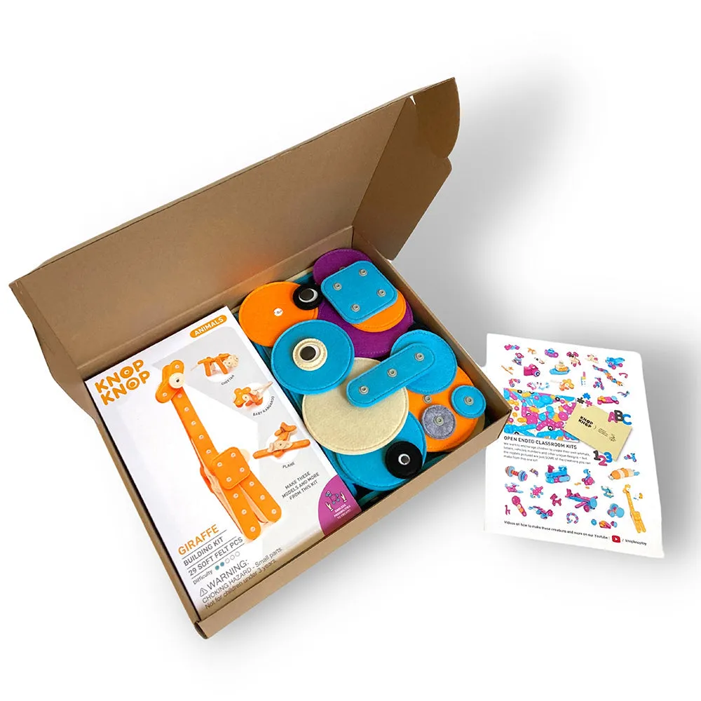 Knop Knop Classroom Felt Building Kit