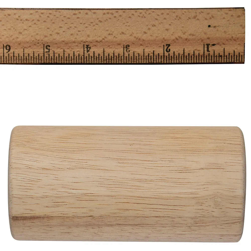 Large Cylinder Block | Individual Wood Unit Blocks