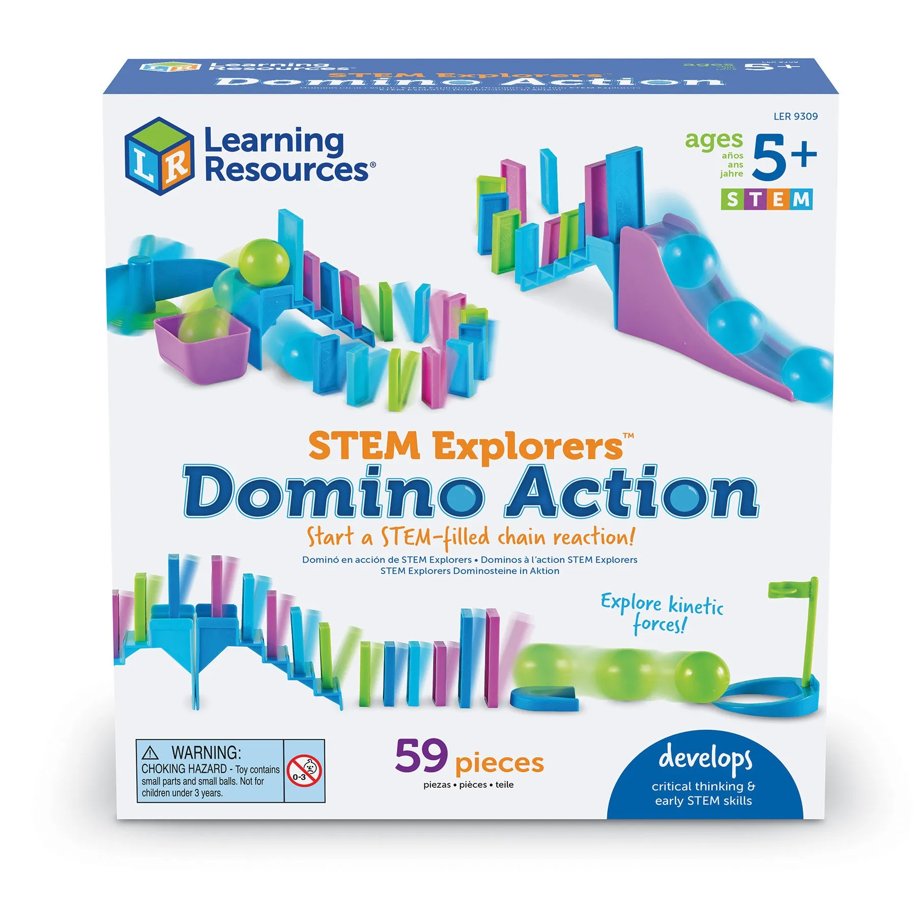 Learning Resources STEM Explorers Domino Dash - Interactive STEM Toy