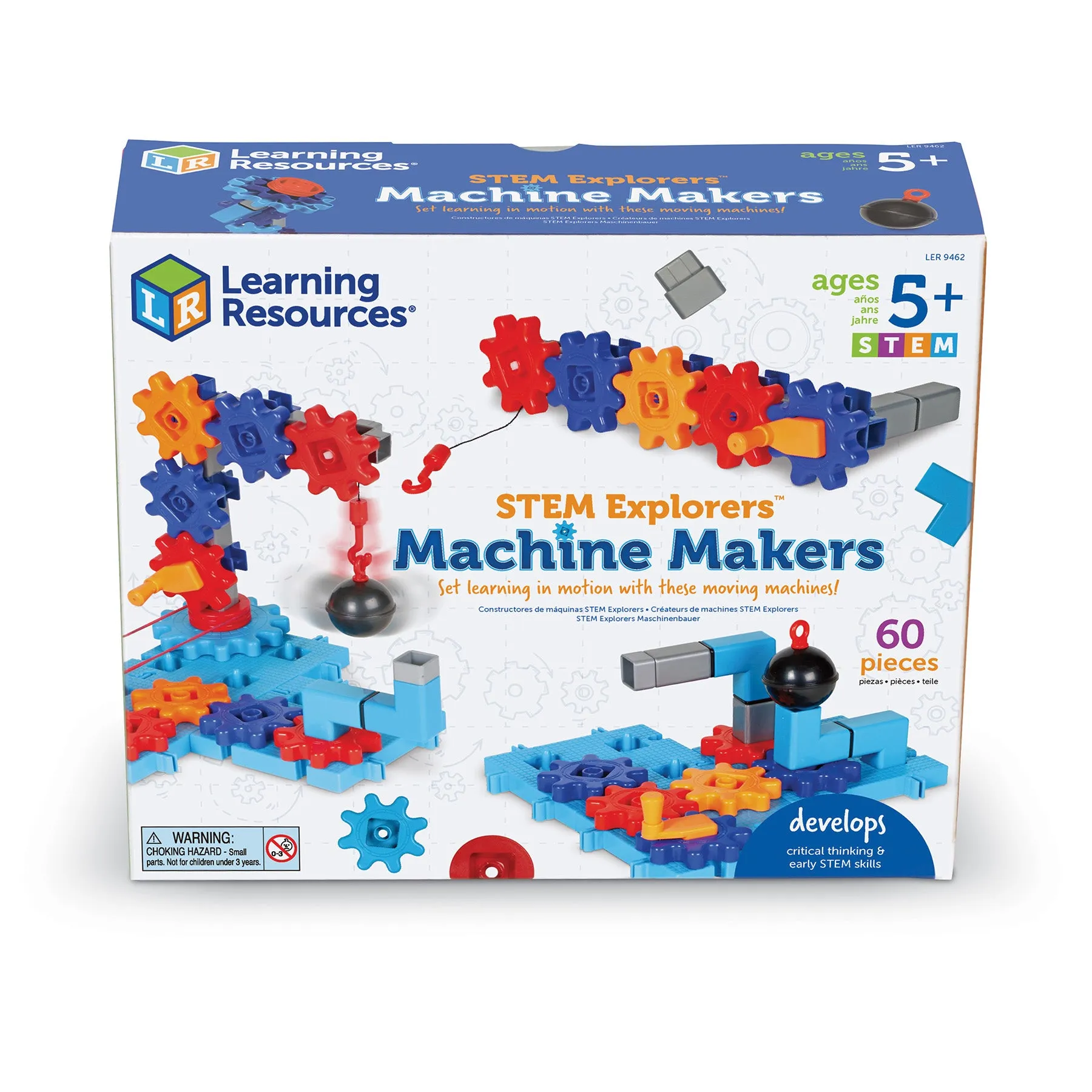 Learning Resources STEM Explorers Machine Makers - Engineering Playset