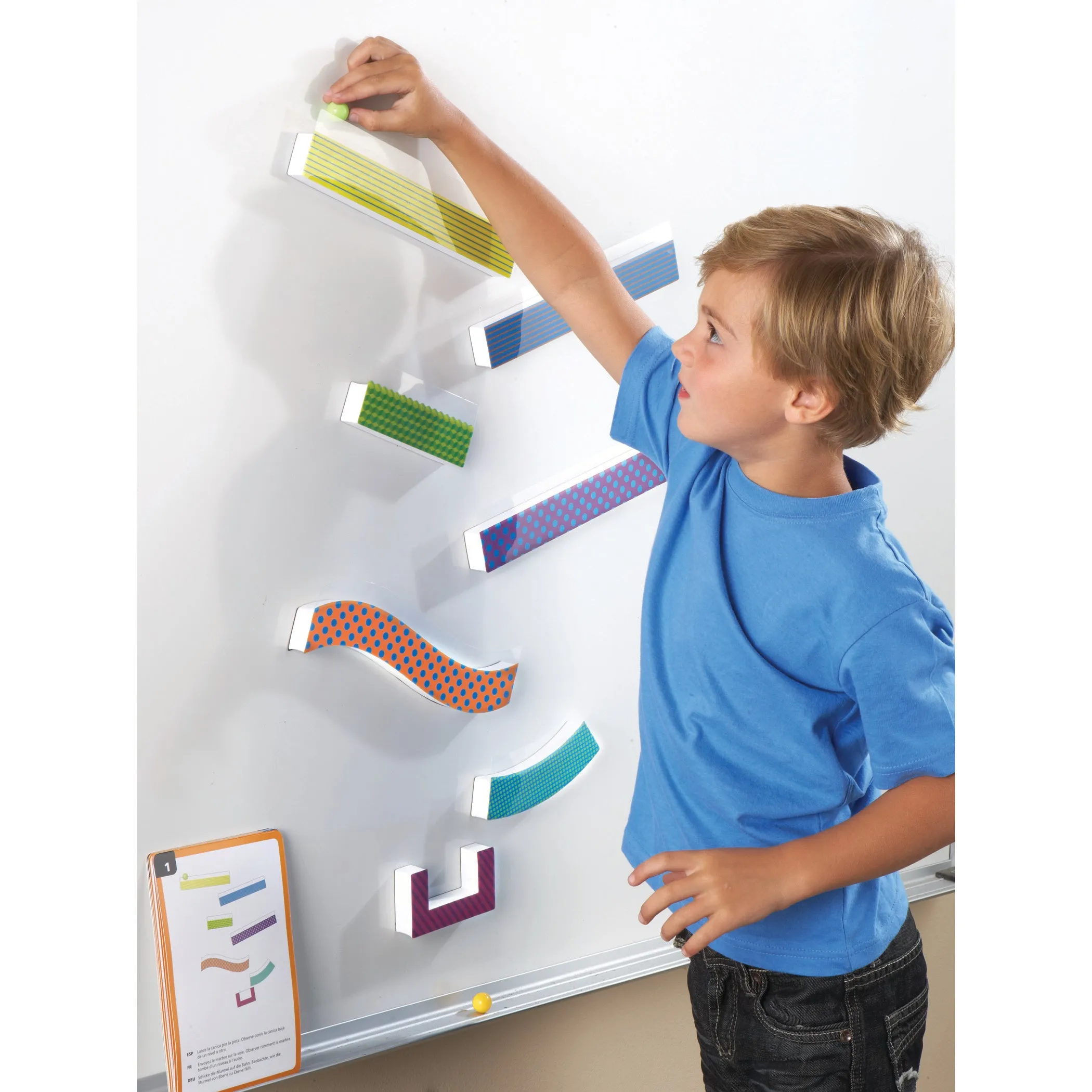 Learning Resources Tumble Trax Magnetic Marble Run - Interactive STEM Toy