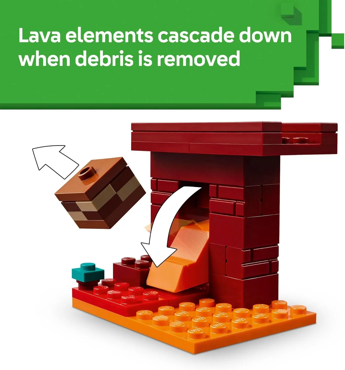 Lego 21266 - Minecraft The Nether Lava Battle
