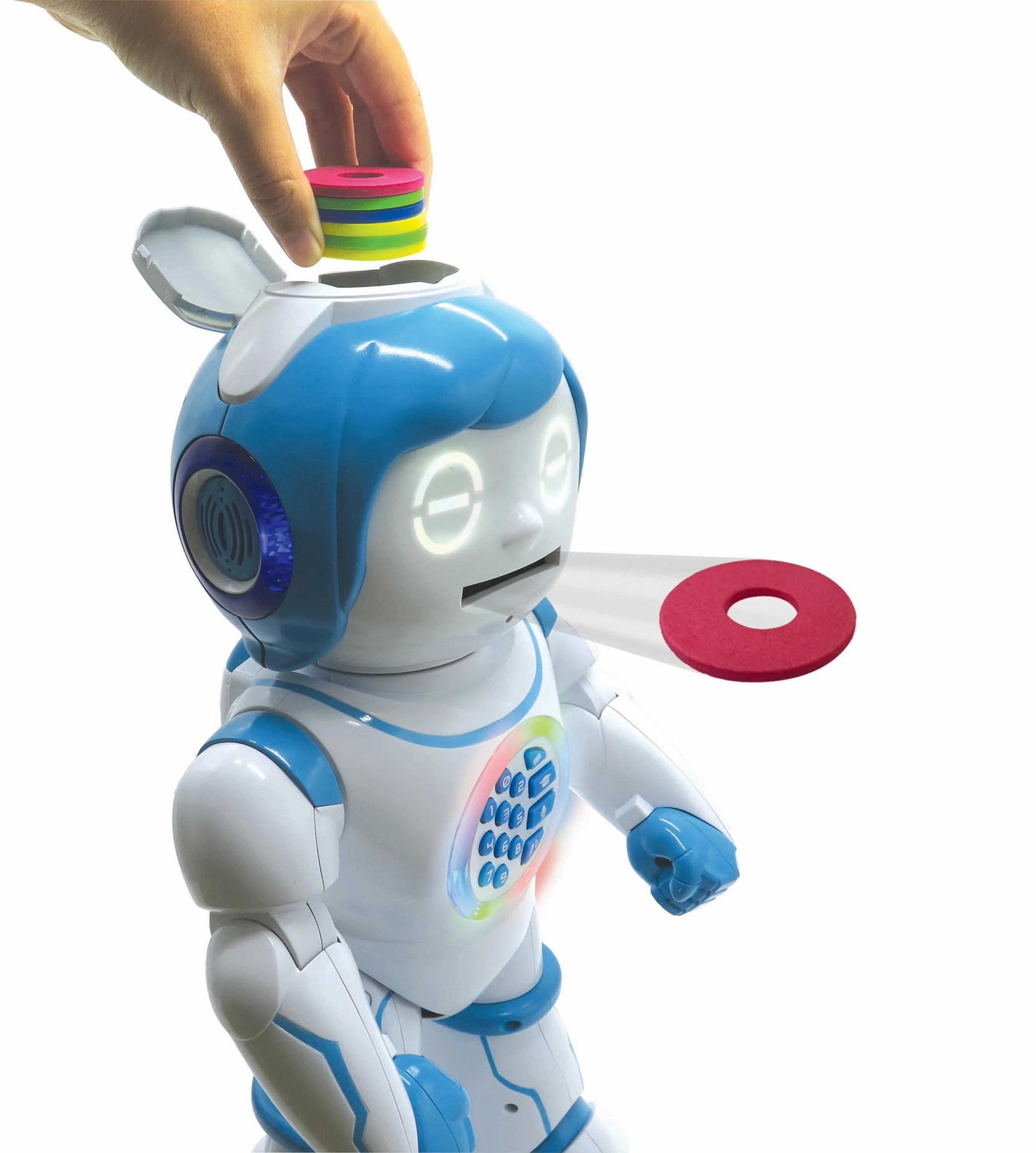 Lexibook POWERMAN Kid Bilingual Smart Educational Robot with Remote