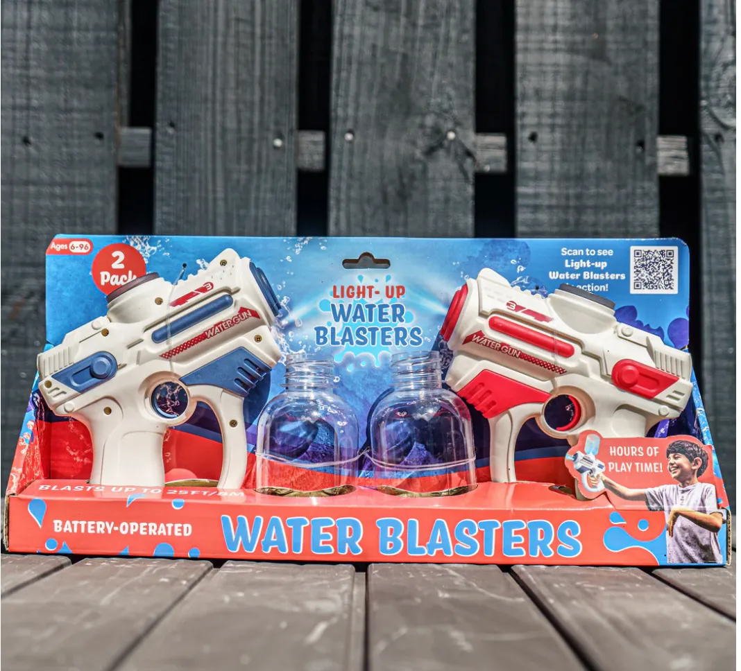Light-Up Water Blasters 2-Pack