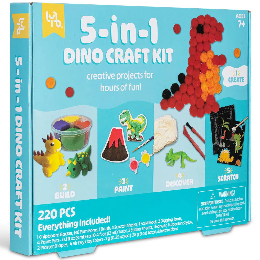 Little Yellow Bicycle Dino Explorer DIY Dinosaur Craft Kit