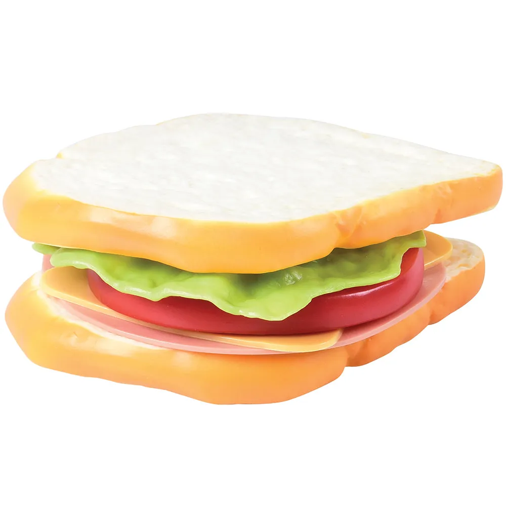 Lunch-Time Favorites Pretend Food Set | 46-Piece Vinyl Play Food