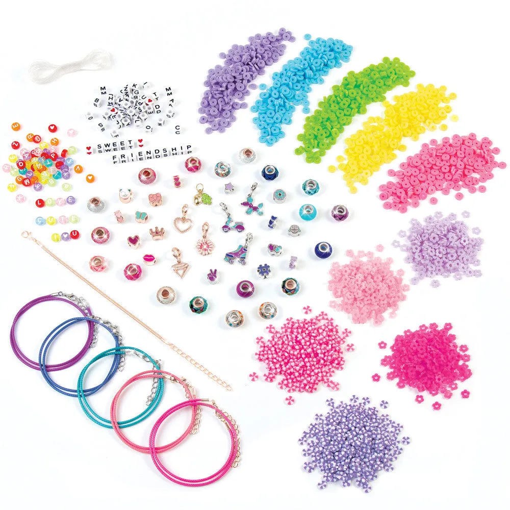 Make It Real Best Day Ever! Deluxe Jewelry Studio 2183pcs DIY Craft Kit