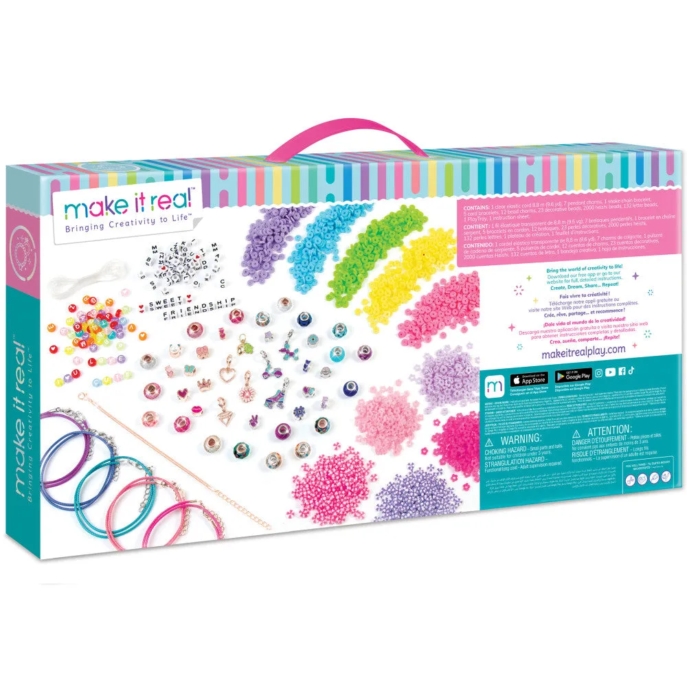 Make It Real Best Day Ever! Deluxe Jewelry Studio 2183pcs DIY Craft Kit