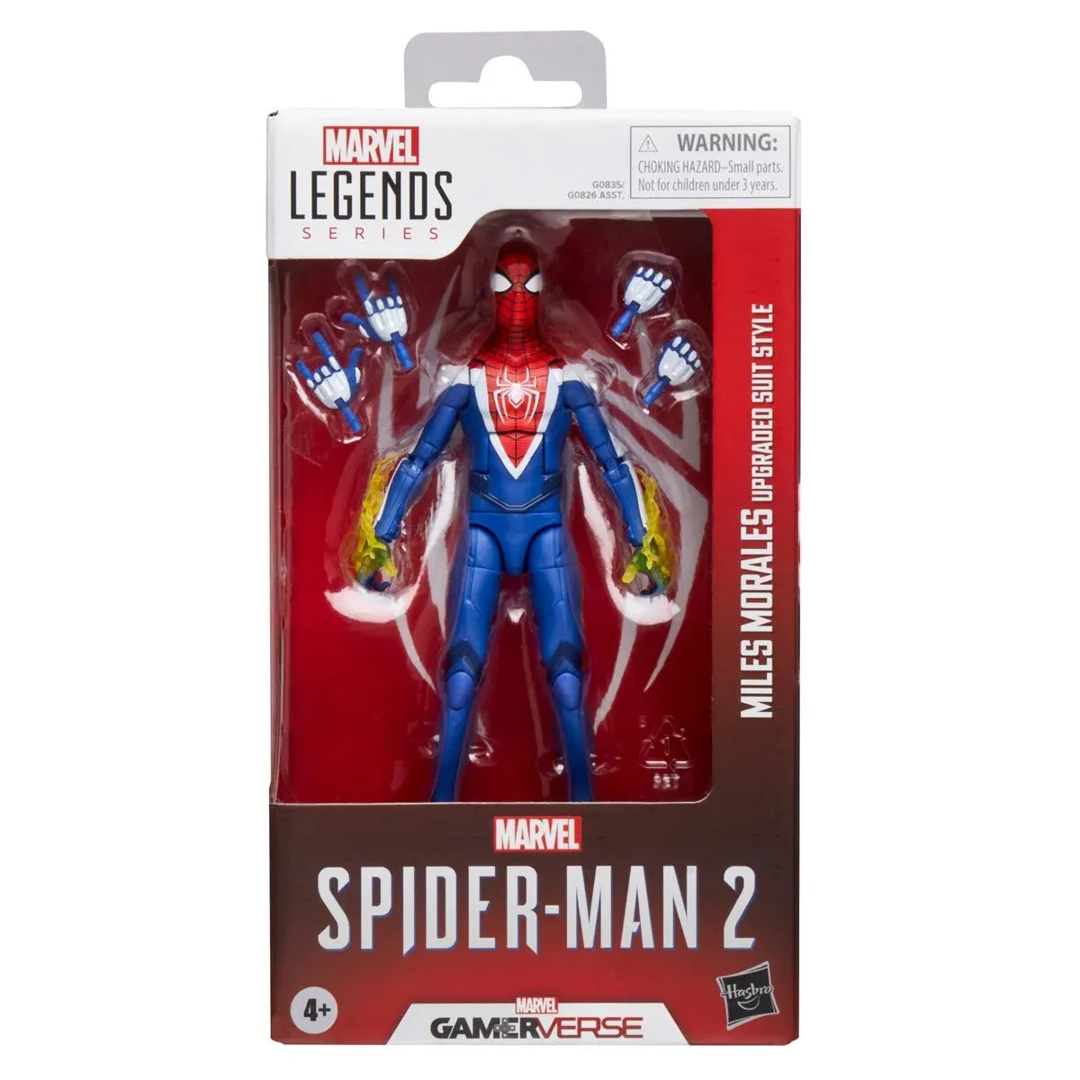 Marvel Legends Gamerverse Spider-Man 2 Miles Morales Upgraded Suit Style Action Figure
