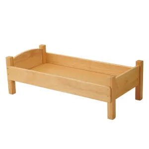 Montessori Solid Hardwood Baby Doll Bed