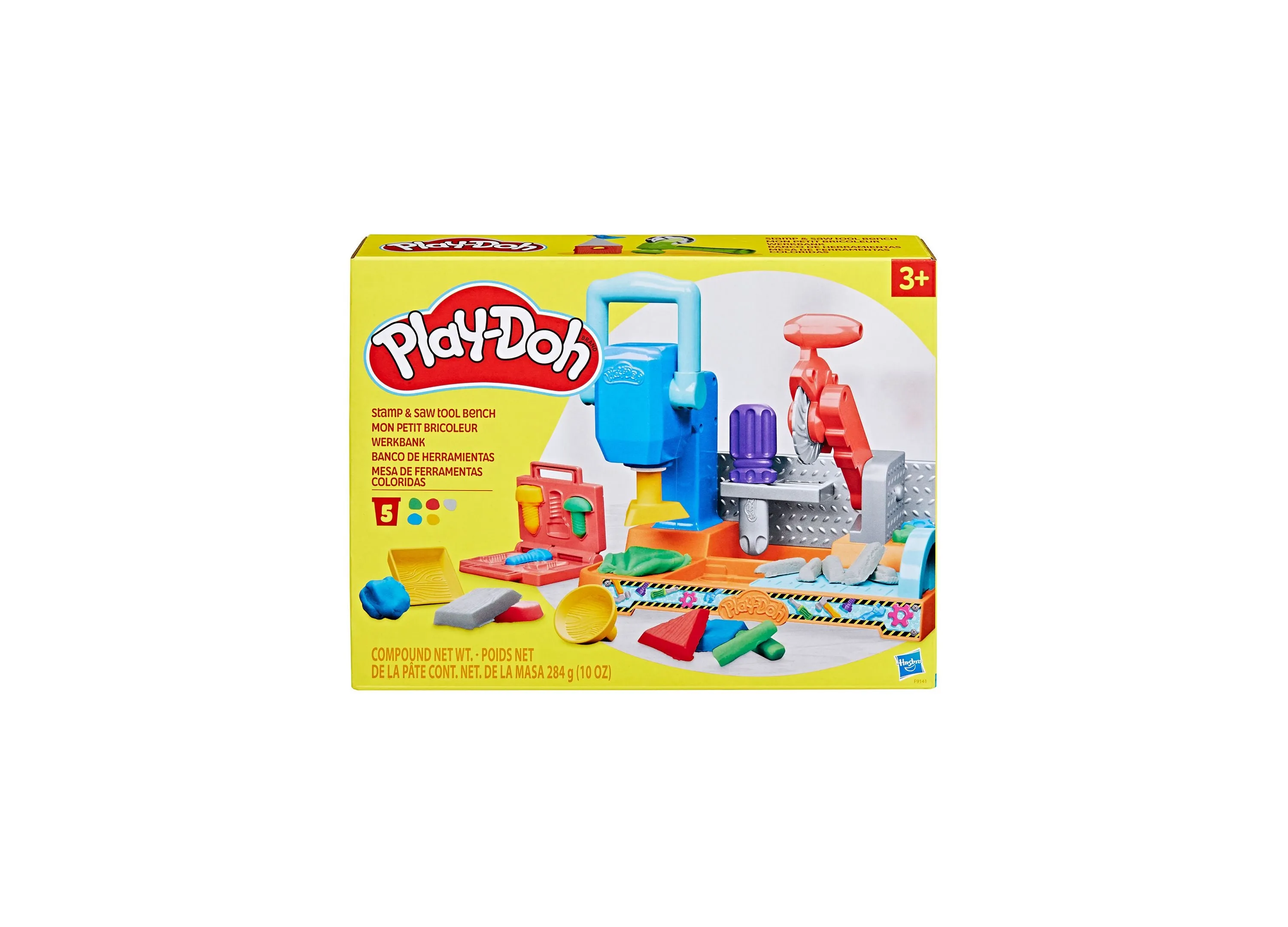 Play-Doh Stamp N Saw Tool Bench Creativity Set
