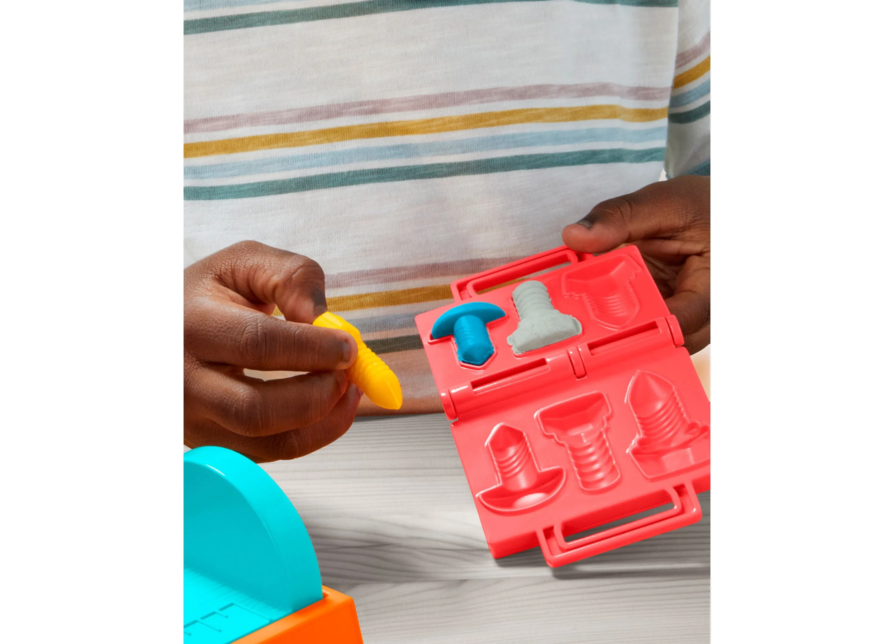 Play-Doh Stamp N Saw Tool Bench Creativity Set