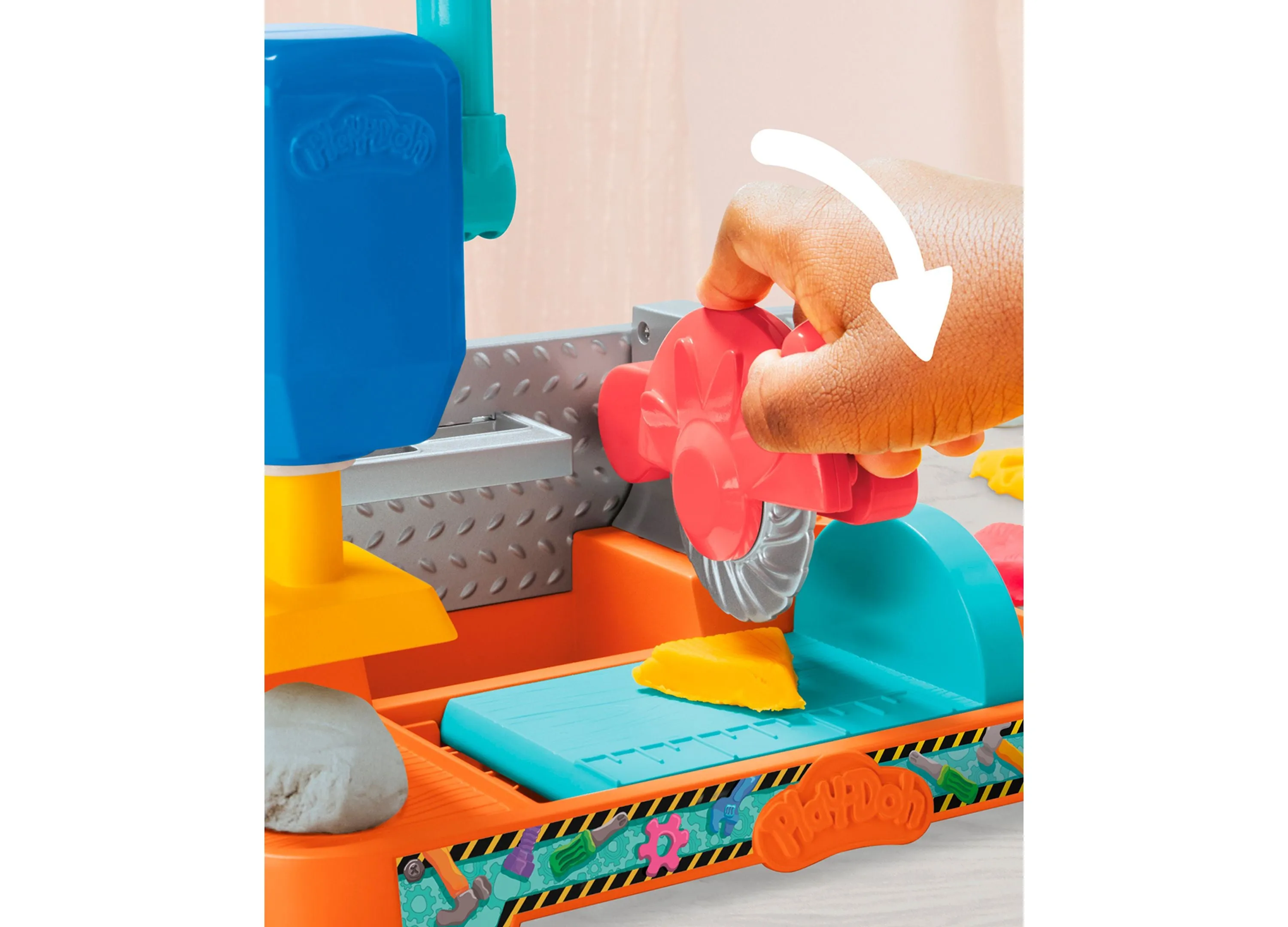 Play-Doh Stamp N Saw Tool Bench Creativity Set