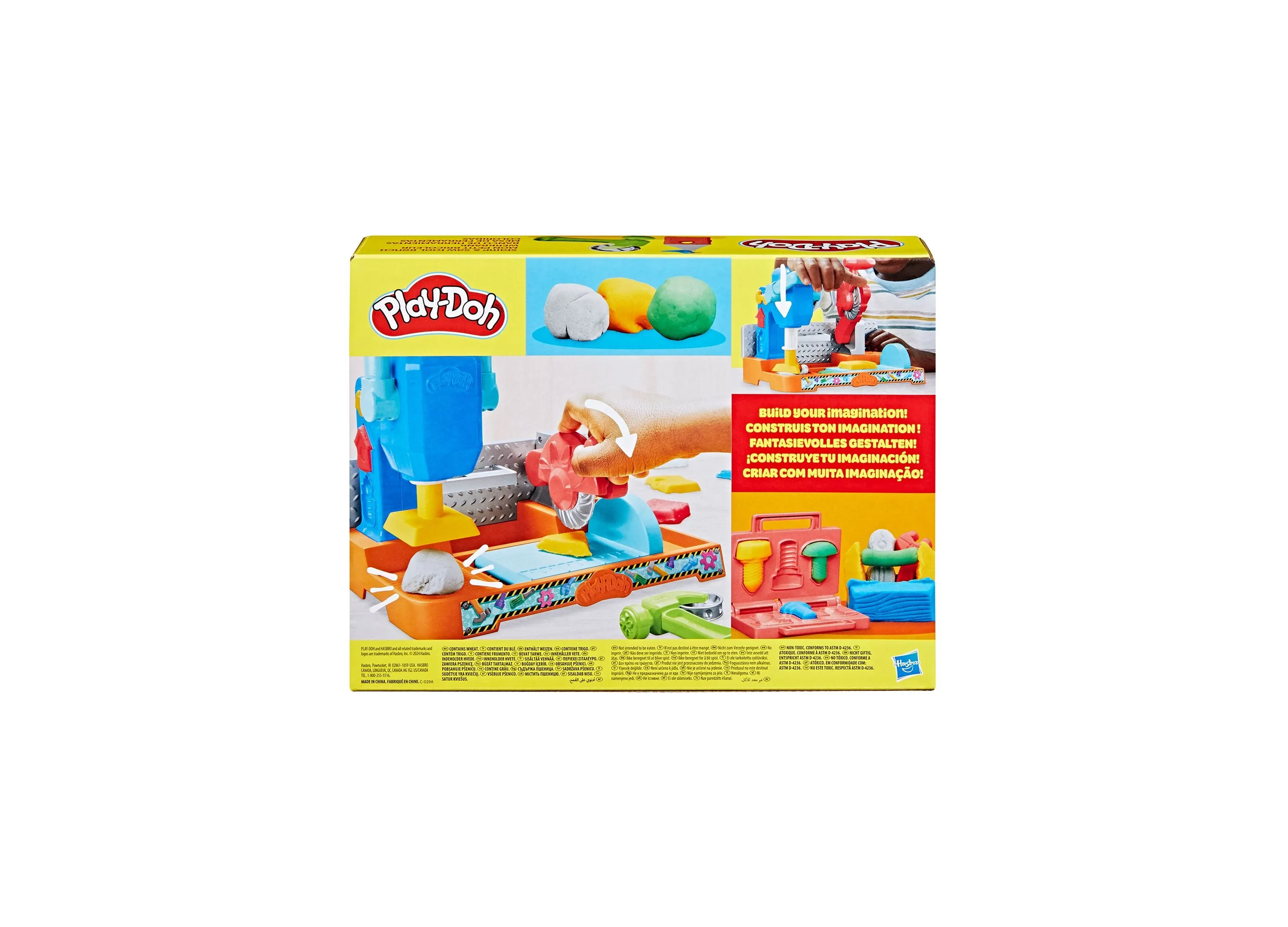 Play-Doh Stamp N Saw Tool Bench Creativity Set