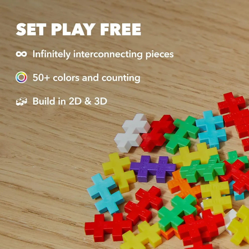 Plus-Plus Sports Mix Instructed Play Tube, 240 Pieces for Kids Ages 5 