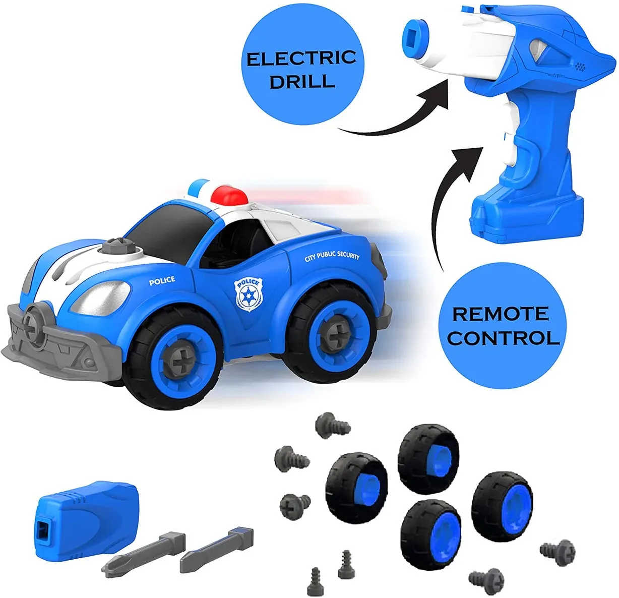 Police Patrol Build it Yourself RC