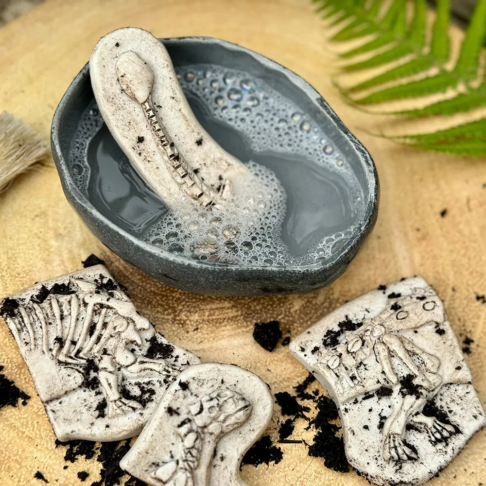 Prehistoric Fossil Dig & Build Set | 6 Dinosaur Skeletons Puzzle Kit