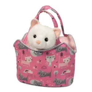 Purr-fect Pals Sassy Sak w/White Cat