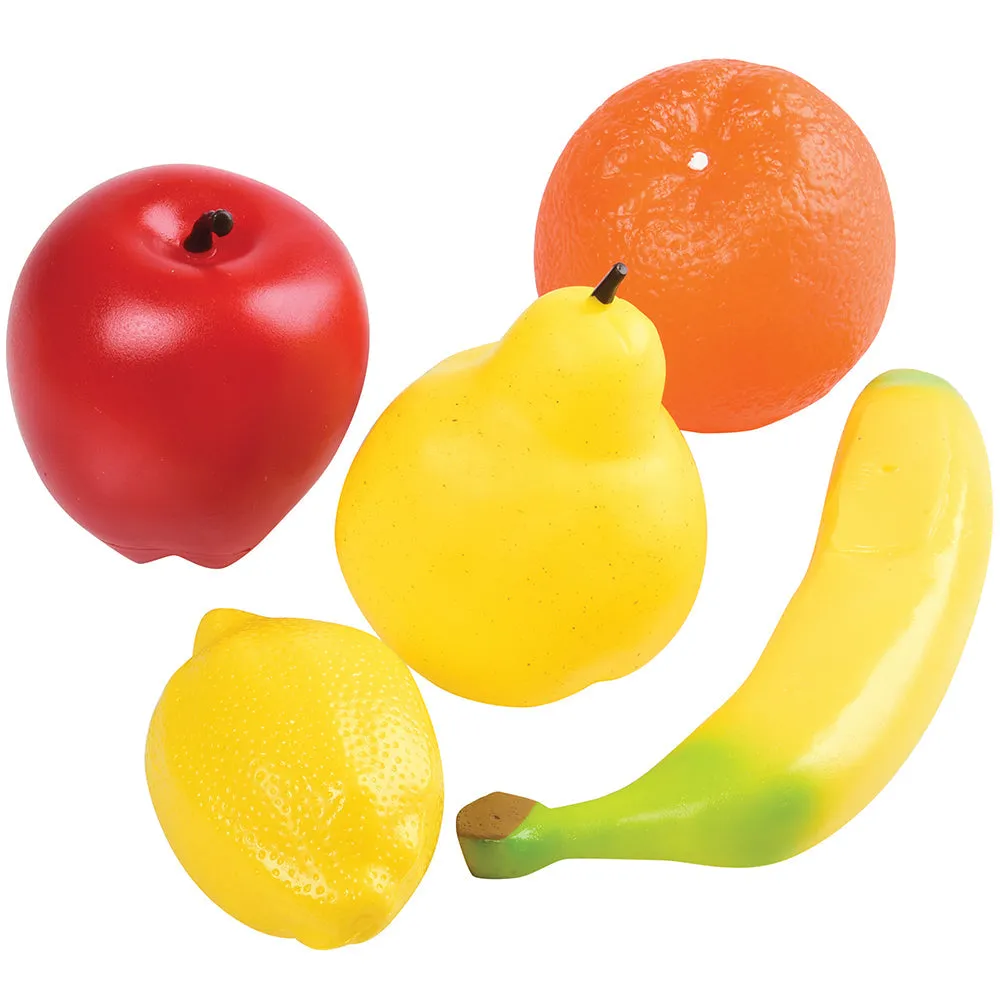 Realistic Play Fruit Set | 5-Piece Life-Size Pretend Food