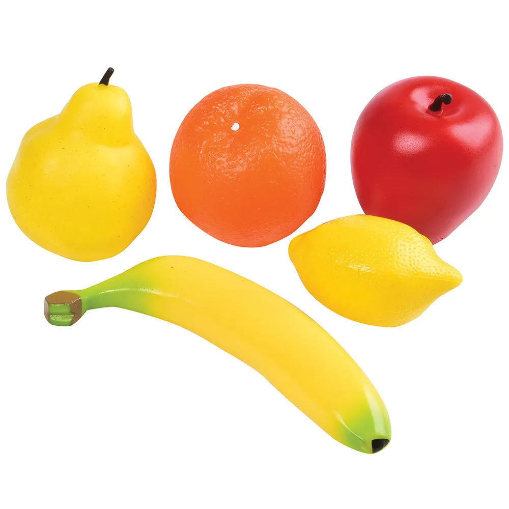 Realistic Play Fruit Set | 5-Piece Life-Size Pretend Food